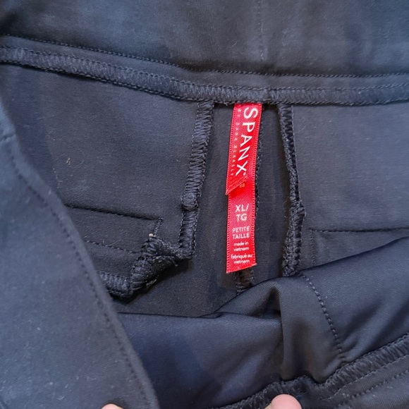 SPANX The Perfect Pants Slim Straight Classic Navy Women's Size xL - Picture 3 of 3